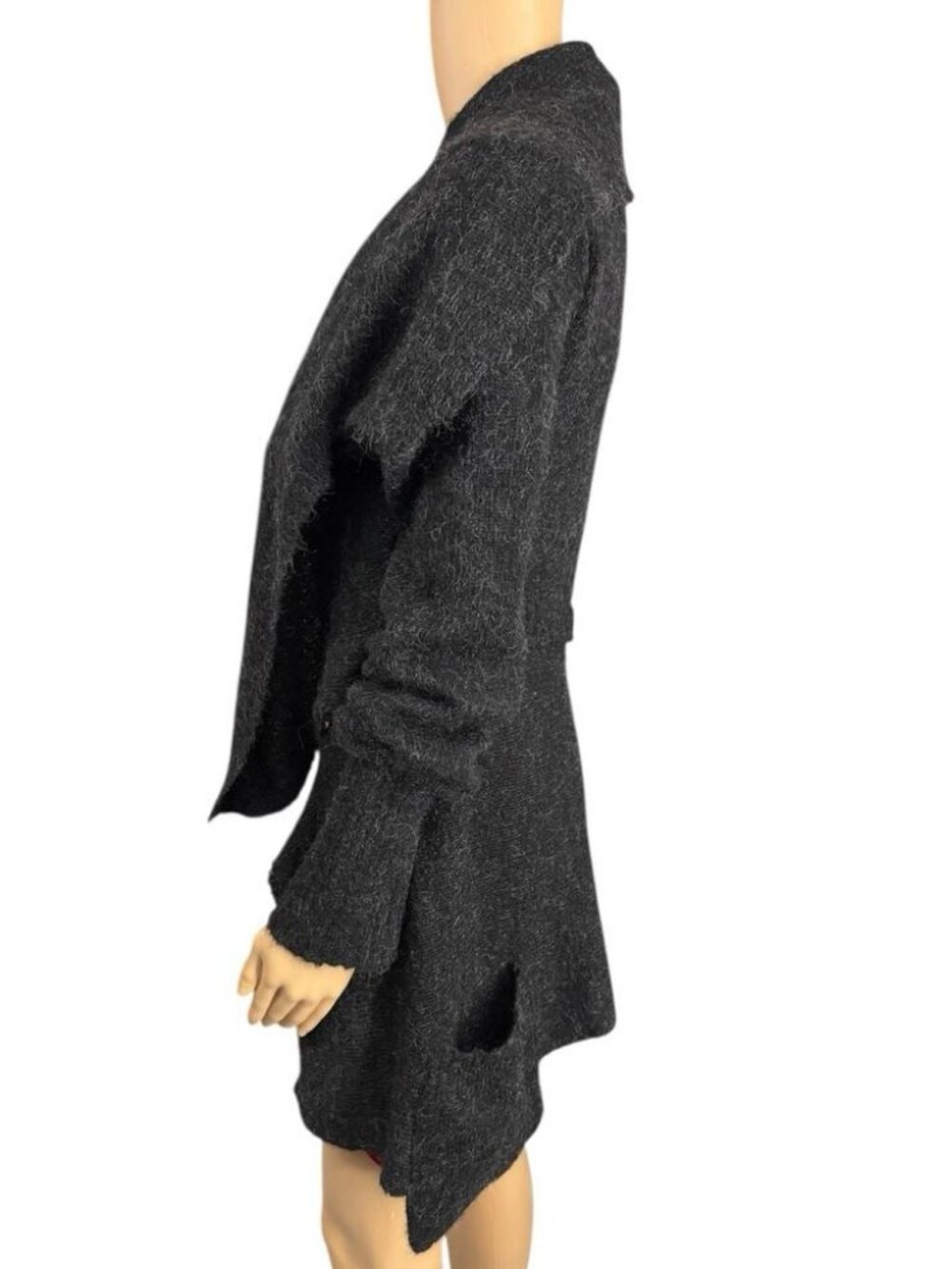 Ivan Grundahl Copenhagen Black Mohair Cardigan